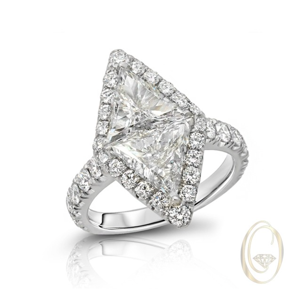 18K DIAMOND RING